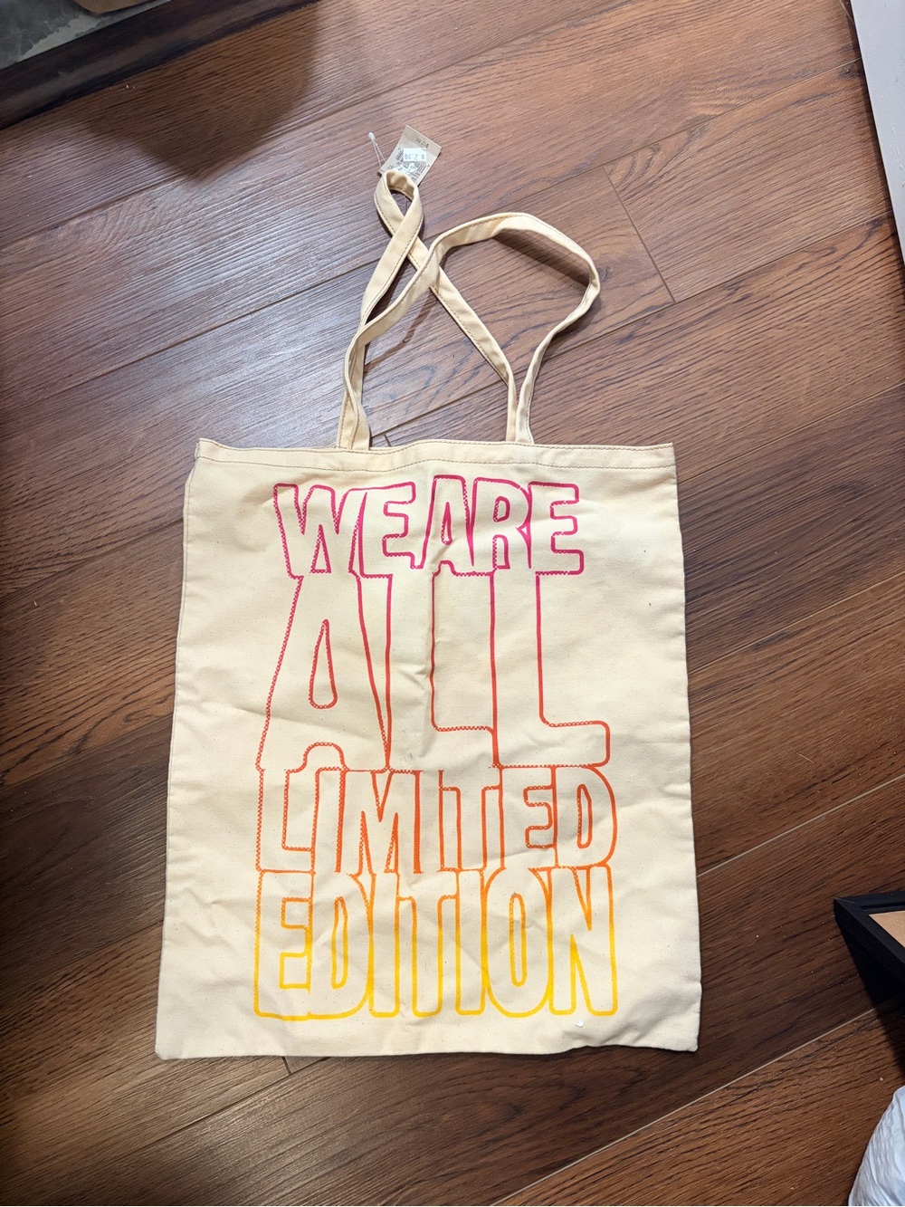 NWT American Eagle vintage/2000s "We Are All Limited Edition" canvas tote bag
